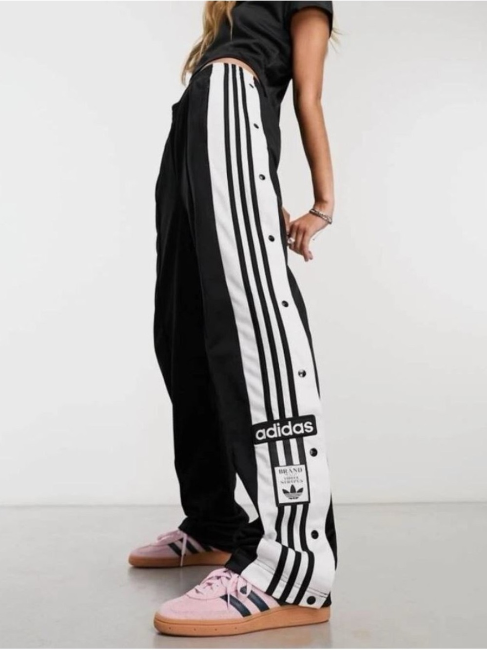 ADIDAS ORIGINALS ADIBREAK BUTTON TRACK PANTS